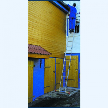 Шарнирная универсальная лестница стремянка трансформер Krause MultiMatic 4х4 (120649)