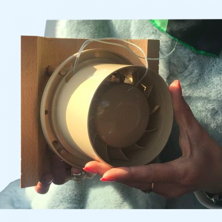 MM-S 100 MMotors Вентилятор накладной высокотемпературный для саун Бочка (дерево)