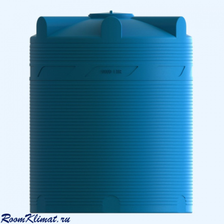 Полимер V 5000 Цилиндрический вертикальный пластиковый бак емкость для воды