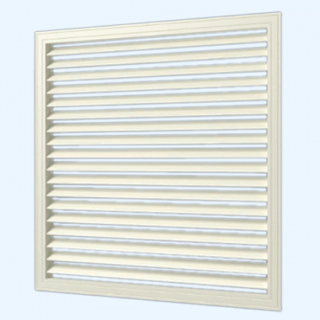 П6060Р Экран радиаторный ПР фланец 600х600 пластик Ivory ERA