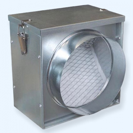 Кассетный фильтр-бокс для круглого канала 450 Ванвент