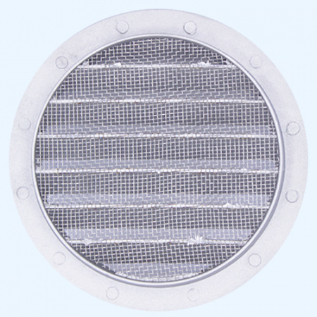 12,5РКМ фланец D125 сетка D150 алюминий ERA STREETLINE Решетка вентиляционная РКМ