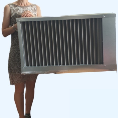 WHR-R 700*400-3 Shuft фреоновый охладитель для прямоугольного канала