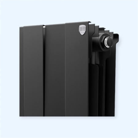 PianoForte 300 /Noir Sable - 10 секций Royal Thermo Радиатор биметаллический