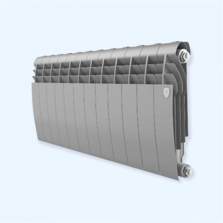 Радиатор Royal Thermo BiLiner 350 /Silver Satin - 12 секц.