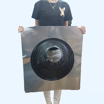 Манжета черная № 2 (180-280 мм) EPDMп кровельная угловая из термостойкой резины