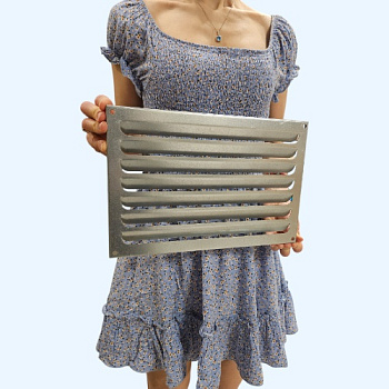 РМ 300х200 оцинкованная Решётка вентиляционная металлическая