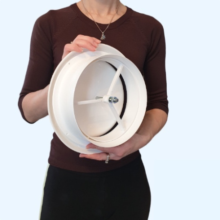 DVA 200 Airone диффузор-анемостат пластиковый