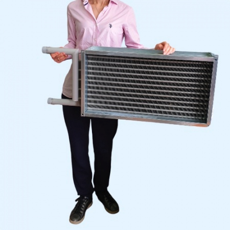 WHR 600*300-3 Shuft водяной нагреватель для прямоугольного канала