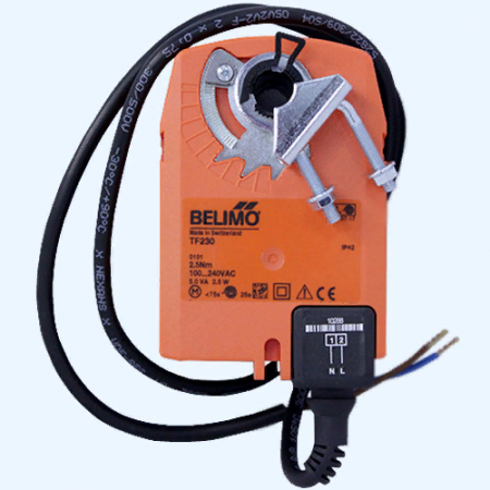 TF 230 Belimo Электропривод с возвратной пружиной
