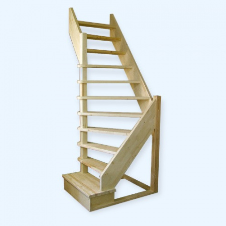 ЛЕС-92 универсальная Лесенка Деревянная универсальная межэтажная лестница