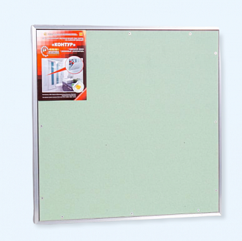 КР 60х60 КОНТУР 2.0 Люк под плитку со съемной дверцей и нажимным замком