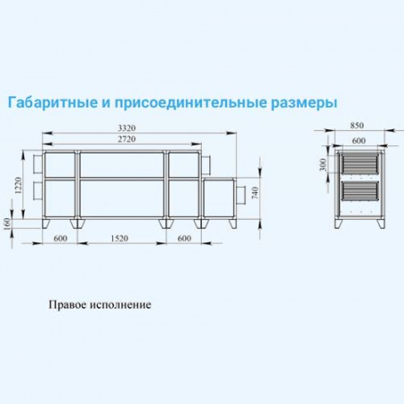 2700 Lux RP PB 15-380 Breezart Приточно-вытяжная установка с пластинчатым рекуператором