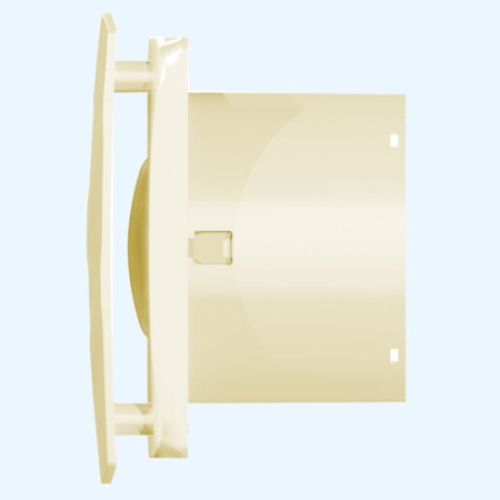 WAVE 100C Ivory ERA Вентилятор накладной WAVE D100 обр.клапан Ivory