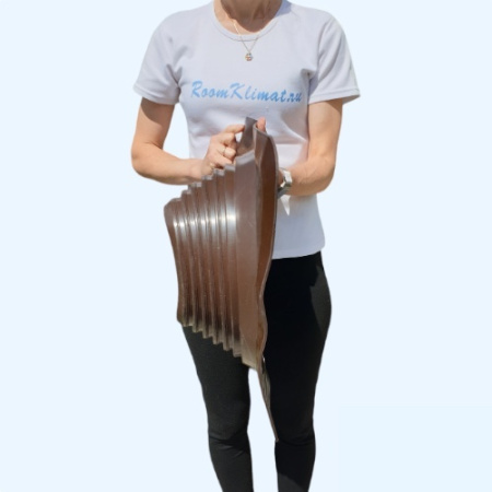 Манжета кровельная прямая из термостойкой EPDMп резины коричневая №8 (178-330 мм)