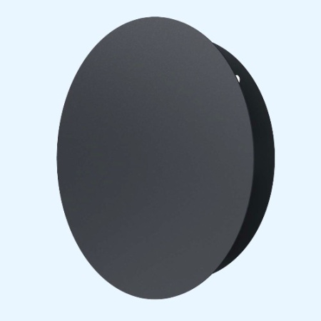 17RVM Gray (серый) ERA Решетка вентиляционная RVM сетка разъемная на магнитах D170 окраш.сталь ERA