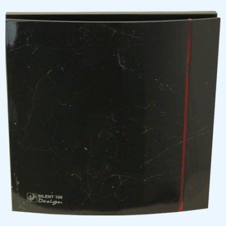 SILENT-100 CZ MARBLE BLACK DESIGN-4C (черный мрамор) Soler&Palau Накладной бытовой вентилятор SILENT-100 CZ MARBLE BLACK DESIGN-4C (черный мрамор) Soler&Palau Накладной бытовой вентилятор