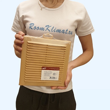 2121Р Beige (бежевый) ERA Решетка вентиляционная Р сетка разъемная 209х209 пластик