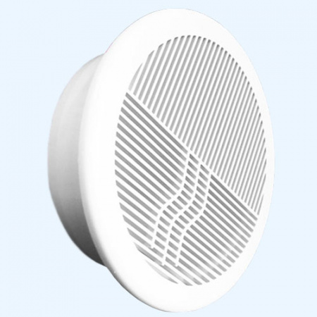 10РПКФ ERA Решетка вентиляционная РПКФ фланец D100 разъемная D143 пластик