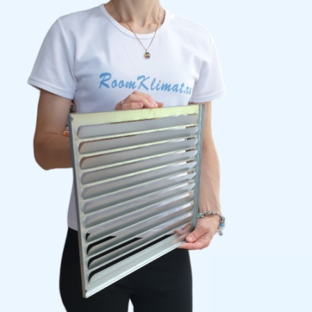 РМ 400х300 оцинкованная Решётка вентиляционная металлическая