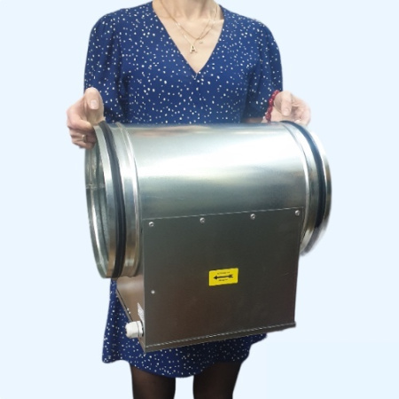 EHC 250-6,0/2 Shuft круглый канальный нагреватель