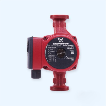 UPS 25/40 с гайками Grundfos Насос циркуляционный