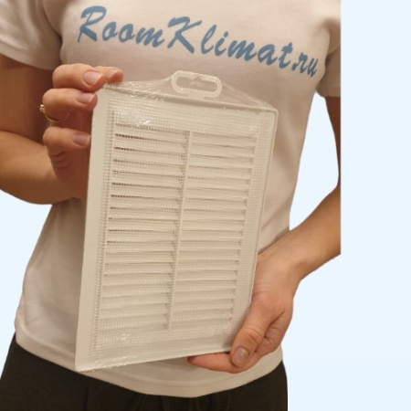 1520РЦ ERA Решетка вентиляционная РЦ сетка 150х200 пластик