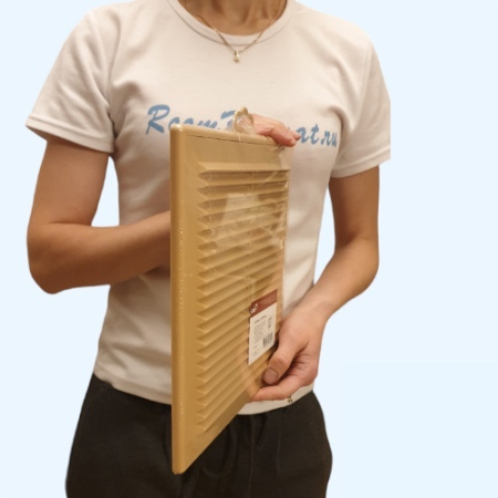 2525Р Beige (бежевый) ERA Решетка вентиляционная Р сетка разъемная 249х249 пластик