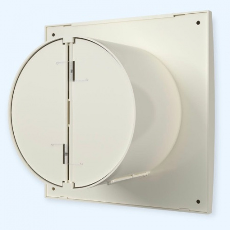 AURA 5C Ivory DICITI Вентилятор накладной D125 обр.клапан