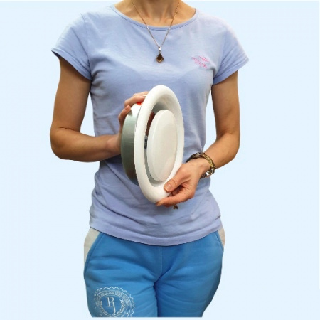 DVS 160 Airone Диффузор-анемостат металлический вытяжной