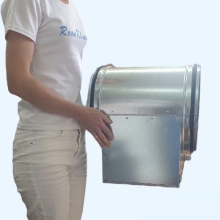 ZEA 315-9/3 ZILON электрический круглый канальный нагреватель