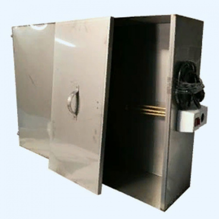 Бак для душа 85л с ТЭНом и уровнем матовый