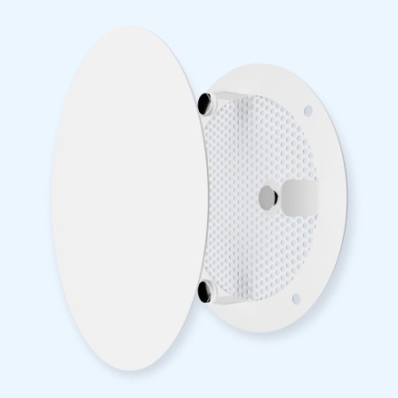 14RVM ERA Решетка вентиляционная RVM сетка разъемная на магнитах D140 окраш.сталь ERA