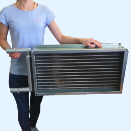 ZWS 600*300-2 ZILON Водяной нагреватель для прямоугольного канала