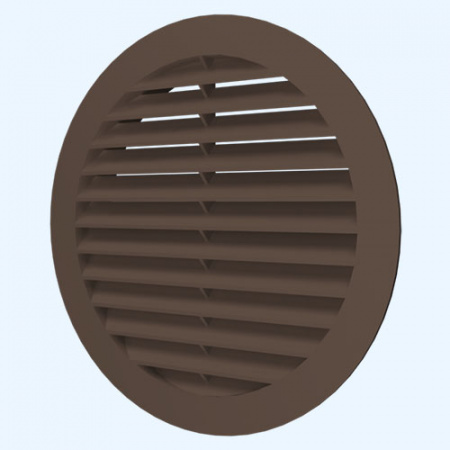 15РКН фланец D150 D186 ASA Brown (коричневый) ERA STREETLINE Решетка вентиляционная РКН