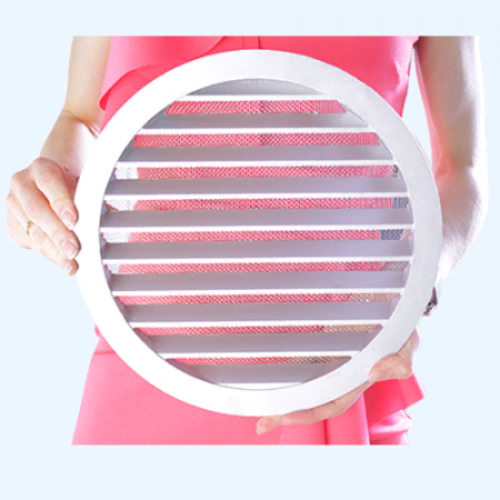 25РКМ фланец D250 сетка D275 алюминий ERA STREETLINE Решетка вентиляционная РКМ