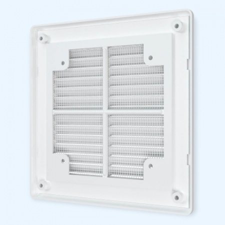 A1515R AURAMAX Решетка вентиляционная AR разъемная 150х150 пластик