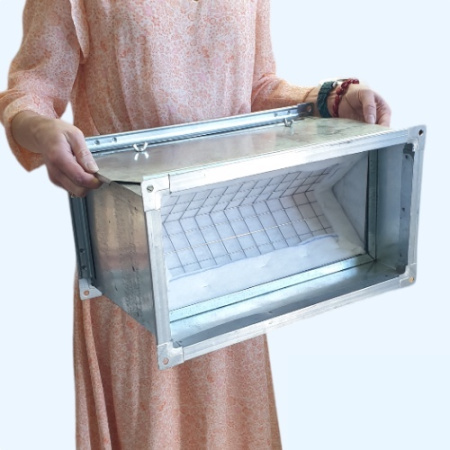 ФЛПК 400*200 Прямоугольный кассетный фильтр с фильтрующей вставкой EU4 Airone