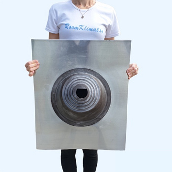 Манжета кровельная угловая из термостойкой резины коричневая № 1 (75-200 мм) EPDMп