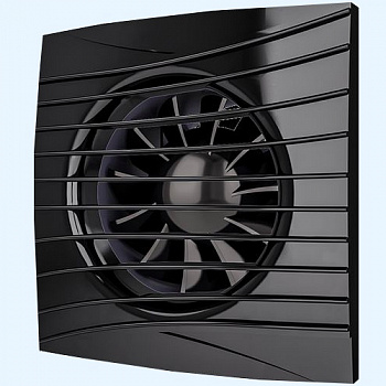 Silent 5C Obsidian DICITI Вентилятор накладной D125 обр.клапан Silent 5C Obsidian DICITI Вентилятор накладной D125 обр.клапан