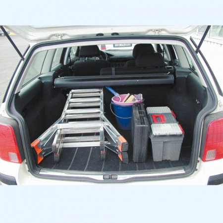 Krause TeleMatic 4х4 (129956) Шарнирная телескопическая лестница стремянка Krause TeleMatic 4х4 (129956) Шарнирная телескопическая лестница стремянка