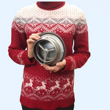 ВС 125 INOX Airone Приточно-вытяжной диффузор из нержавеющей стали