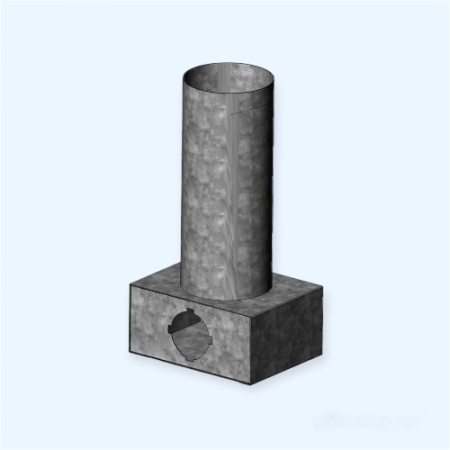 Flexag FL-PCP-125/75х1 HEATWAY Пленум потолочный