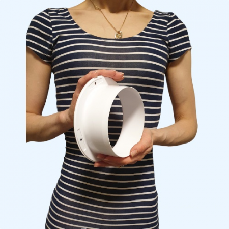 12,5Ф ЭРА (ERA) Фланец Ф D125 D160 пластик