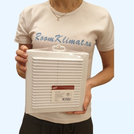 2121Р ERA Решетка вентиляционная Р сетка разъемная 209х209 пластик