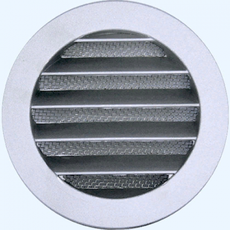 10РКМ фланец D100 сетка D125 алюминий ERA STREETLINE Решетка вентиляционная РКМ