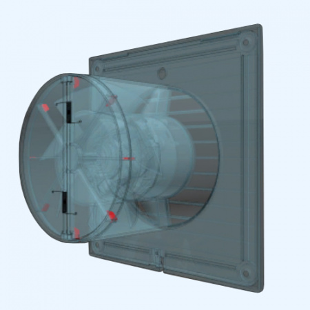 150 ОК ERA Обратный клапан D150 пластик