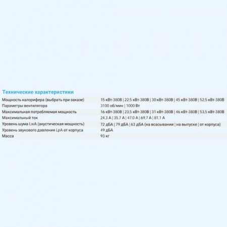 3700 Lux EB 52,5 - 380/3 Breezart Приточная установка