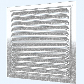 3030МЦ ERA Решетка вентиляционная МЦ сетка 300х300 оцинк.сталь