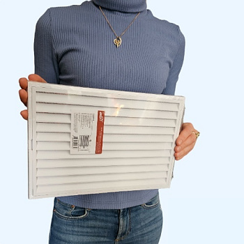 3020RZN ERA Решетка вентиляционная RZN сетка разъемная 300х200 пластик